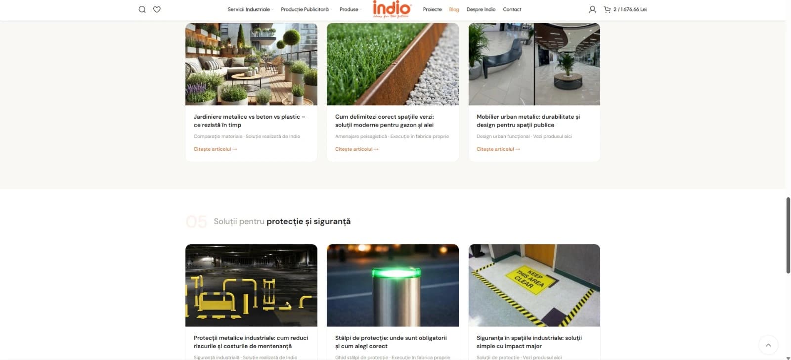 Indio.ro — captură 4