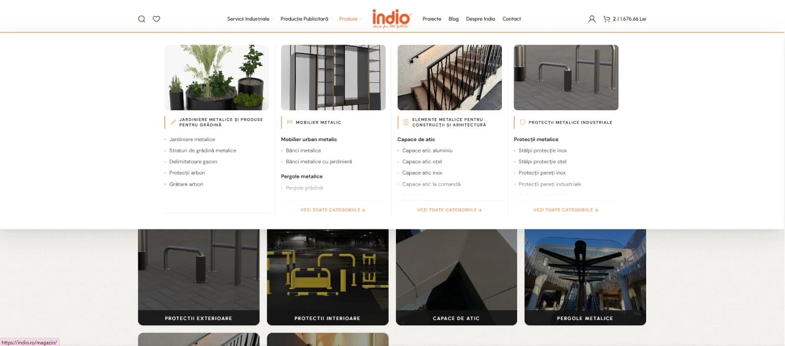 Indio.ro — captură 2