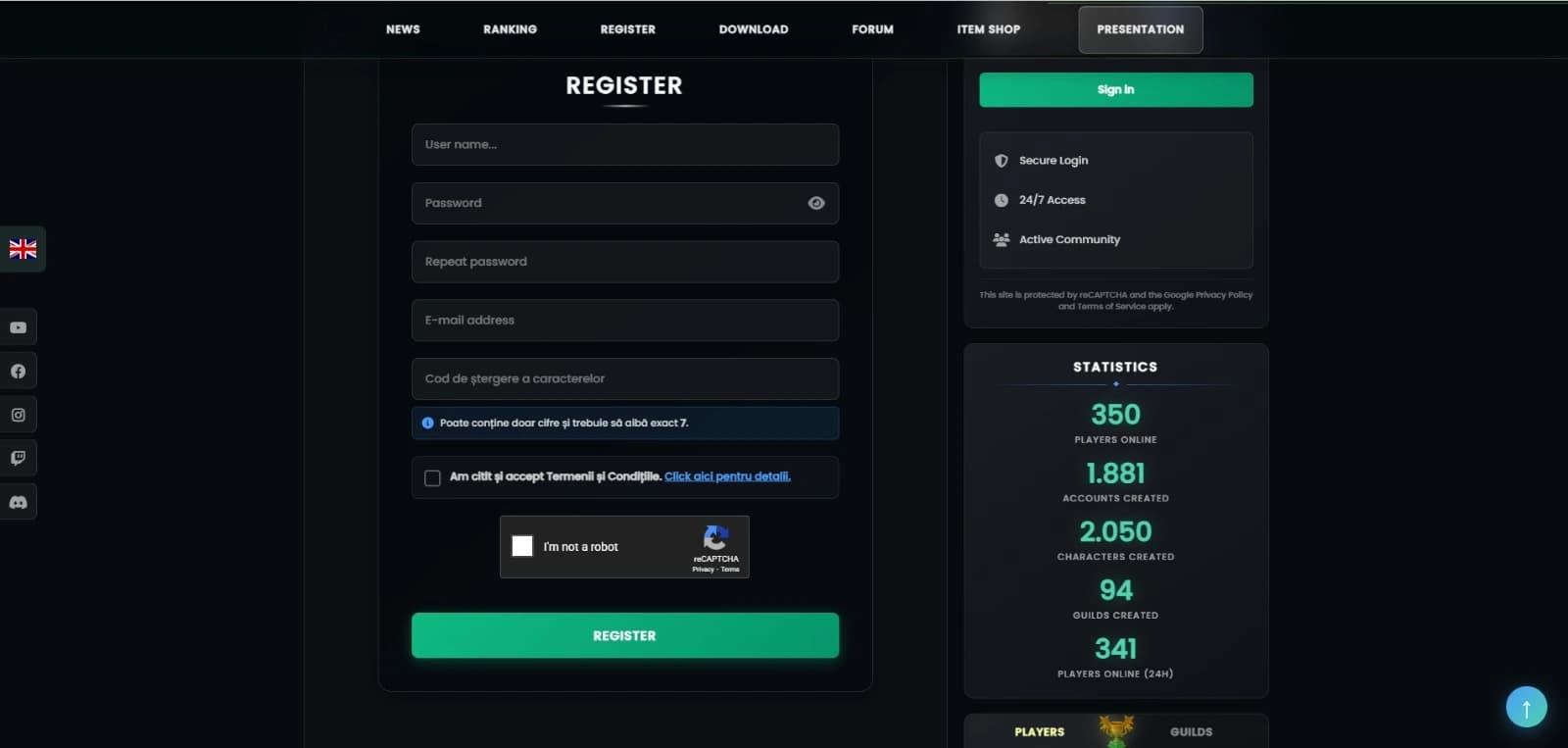 Thronia2 — captură 2